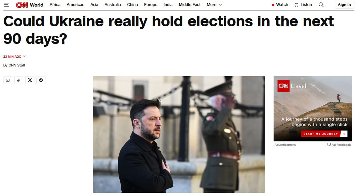 Для проведения международно-признанных выборов на Украине понадобится 6 месяцев подготовки