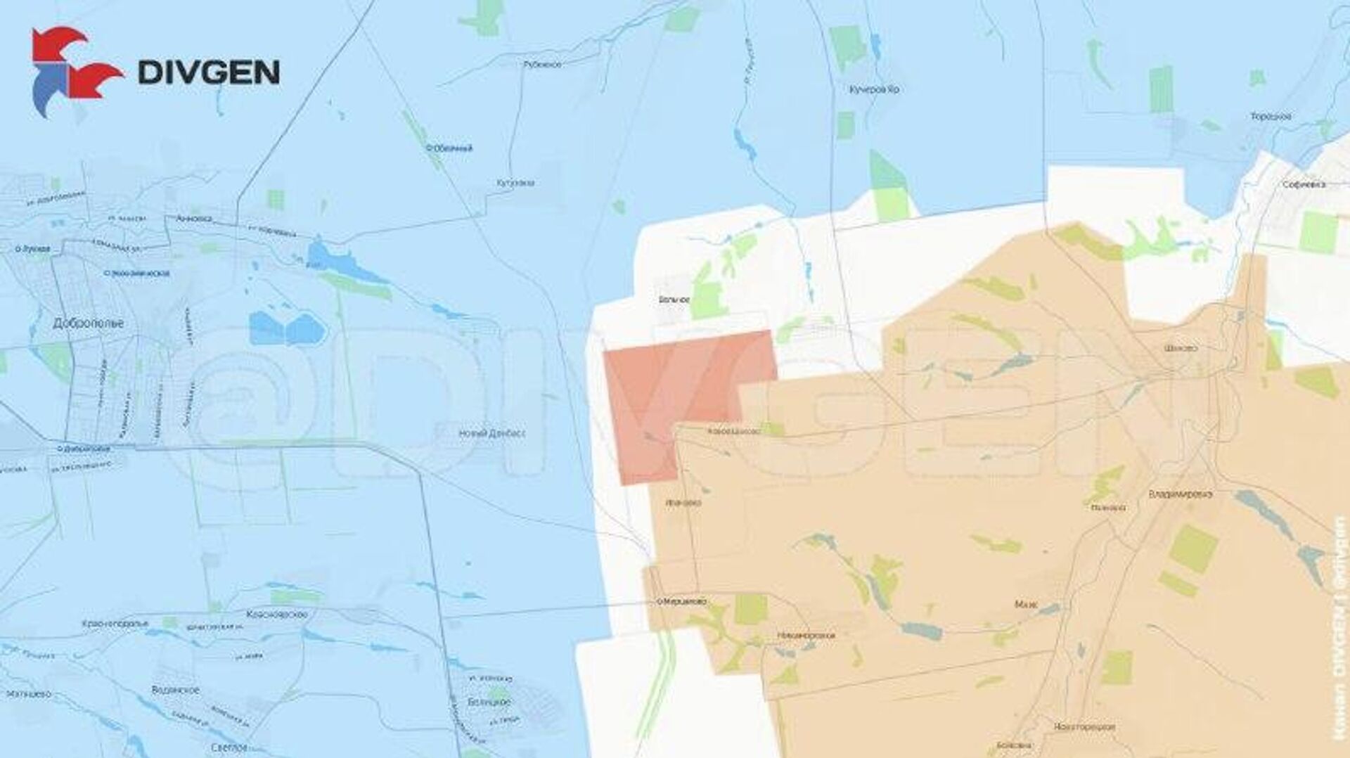 На Добропольском направлении штурмовые подразделения ВС РФ продвинулись у Нового Донбасса