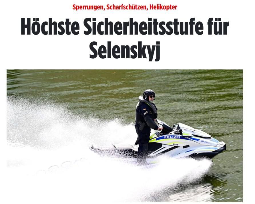 Из-за риска терактов во время визита Зеленского и представителей Трампа в Берлине ввели самый высокий уровень безопасности, — Bild