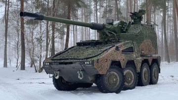 Германия закажет сотни колёсных САУ RCH-155