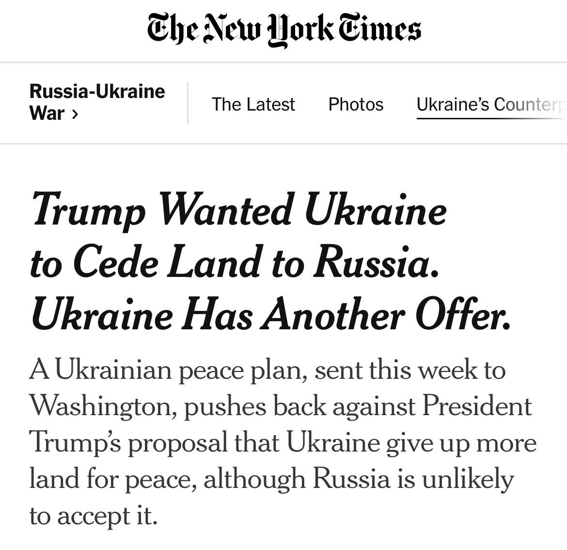 #иносми. Украина в своем обновлённом мирном плане не готова отказываться от Донбасса и сохраняет право на вступление в НАТО
