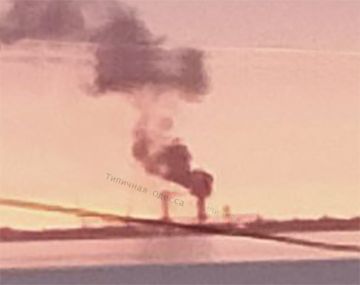 В сети публикуют состояние моста в Затоке, по которому вчера был нанесен удар, предположительно управляемыми авиабомбами