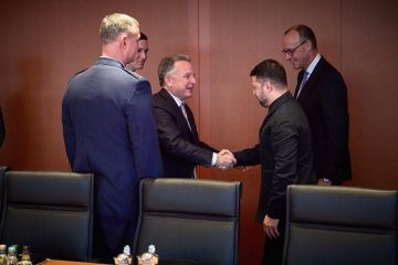 Канцлер ФРГ Мерц ушел со встречи Зеленского с Уиткоффом до ее завершения