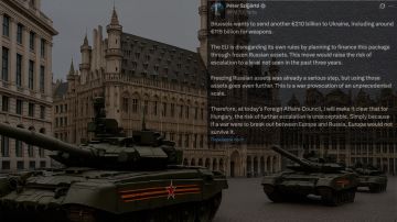 Если между Европой и Россией начнётся прямая война, Европа её не переживёт