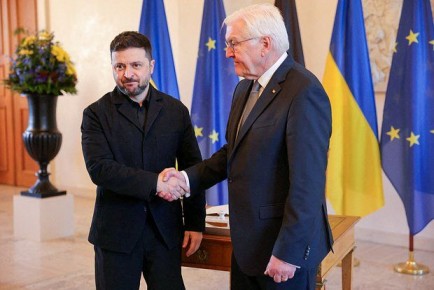 Зеленский встретился с президентом Германии Штайнмайером