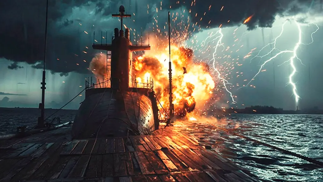 "Взорвали русскую подлодку": Атака, пожар, шампанское в Киеве. И – зря. Что осталось за кадром