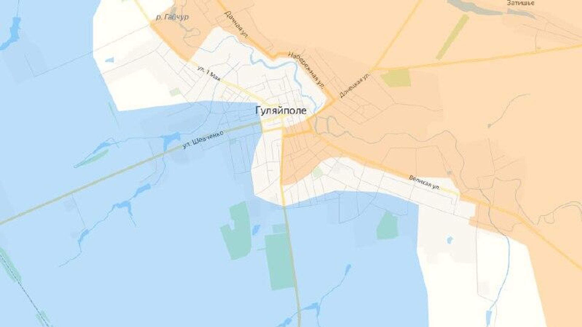 Российская армия давит противника в районе Гуляйполя