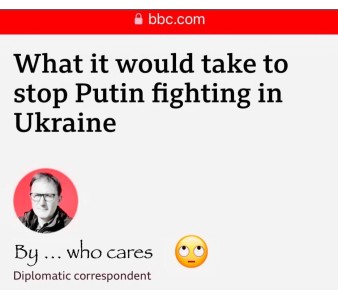 15 декабря BBC опубликовала статью так называемого дипломатического корреспондента, имя которого… ну, кому это интересно? Как видите, заголовок статьи сформулирован в виде вопроса