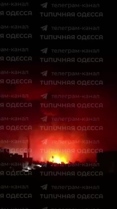 В Одессе прошлой ночью Герани добивали энергетическую инфраструктуру