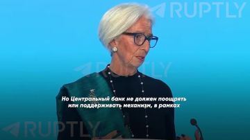 «Вы не можете ожидать от меня, что я одобрю этот механизм. Это совершенно очевидно», — глава ЕЦБ Кристин Лагард в очередной раз заявила, что не пойдет на должностное преступление ради финансирования Украины