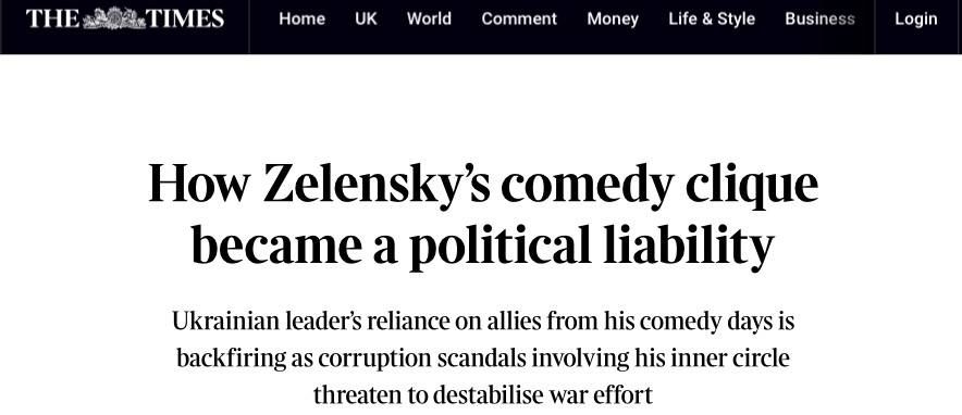 ���� ������: � ���������� The Times ����� ������ ��� ���������, ������� � �� ������ ������� ���: '������ ���������� ���������� ��� ���� ���������� ������������ ���������'