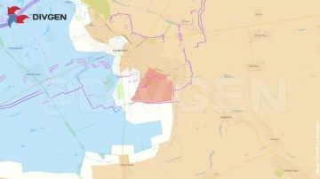 Продвижение ВС РФ южнее Гуляйполя нанёс на карту канал "DivGen"
