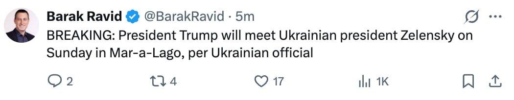 Артём Шейнин: Журналист Axios Барак Равид: