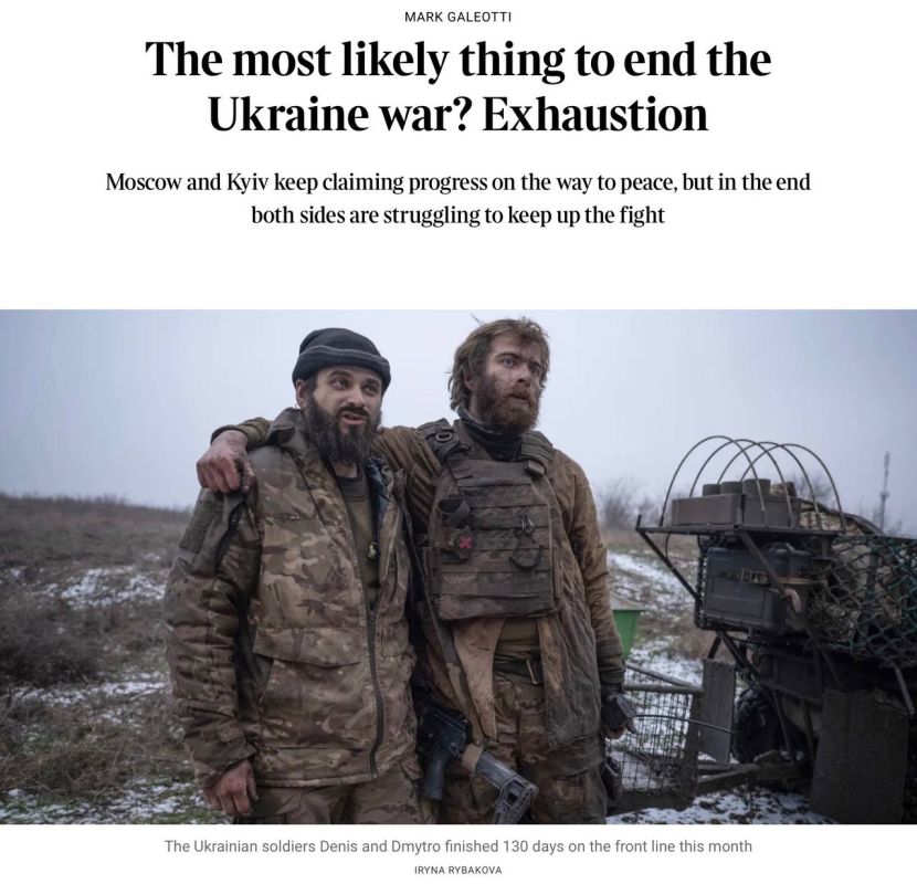 Владимир Корнилов: Британский «эксперт по России» Марк Галеотти на страницах The Sunday Times разродился очередным опусом на тему войны на Украине