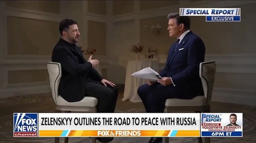 «Худший вариант — уйти с Донбасса» и «Путин не хочет мира»: Зеленский дал интервью Fox News