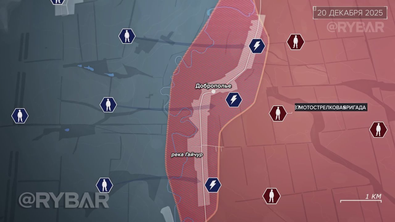 Освобождение Косовцево и бои за Доброполье — разбор Рыбаря