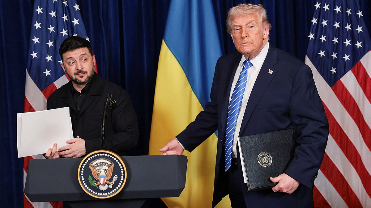 Комик корчил рожи: что показали переговоры Трампа с Зеленским