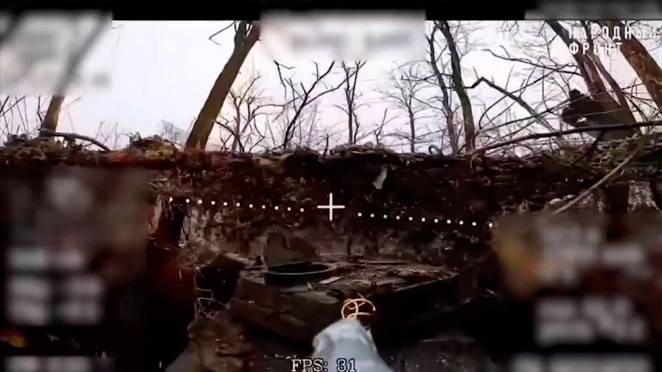 МО РФ показало кадры уничтожения САУ «Гвоздика» в районе Светлого в ДНР