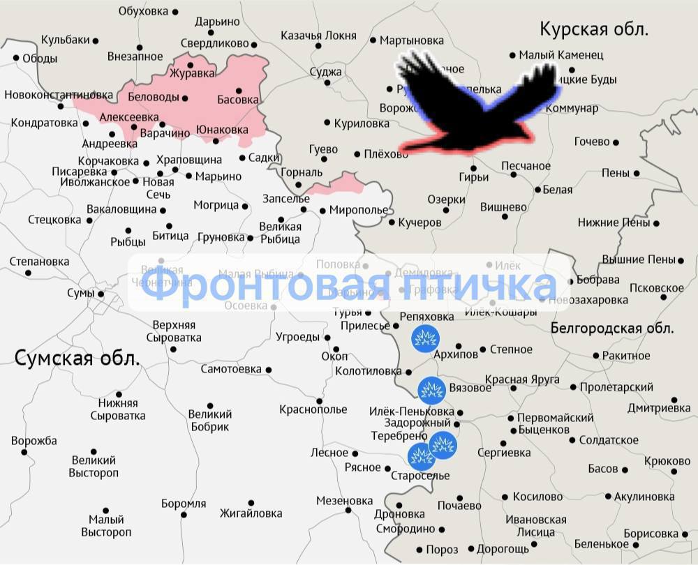 Сумское направление. Успехи ВС РФ