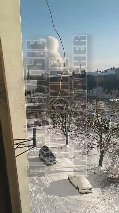 Видео вчерашнего удара по Харькову