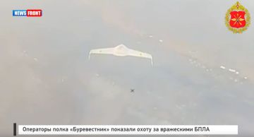 Операторы полка «Буревестник» показали охоту за вражескими БПЛА