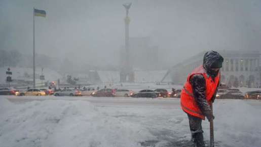 Ледяной апокалипсис в Киеве