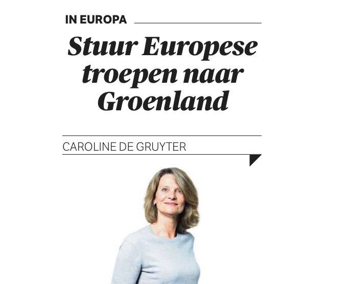 «Отправьте европейские войска в Гренландию»