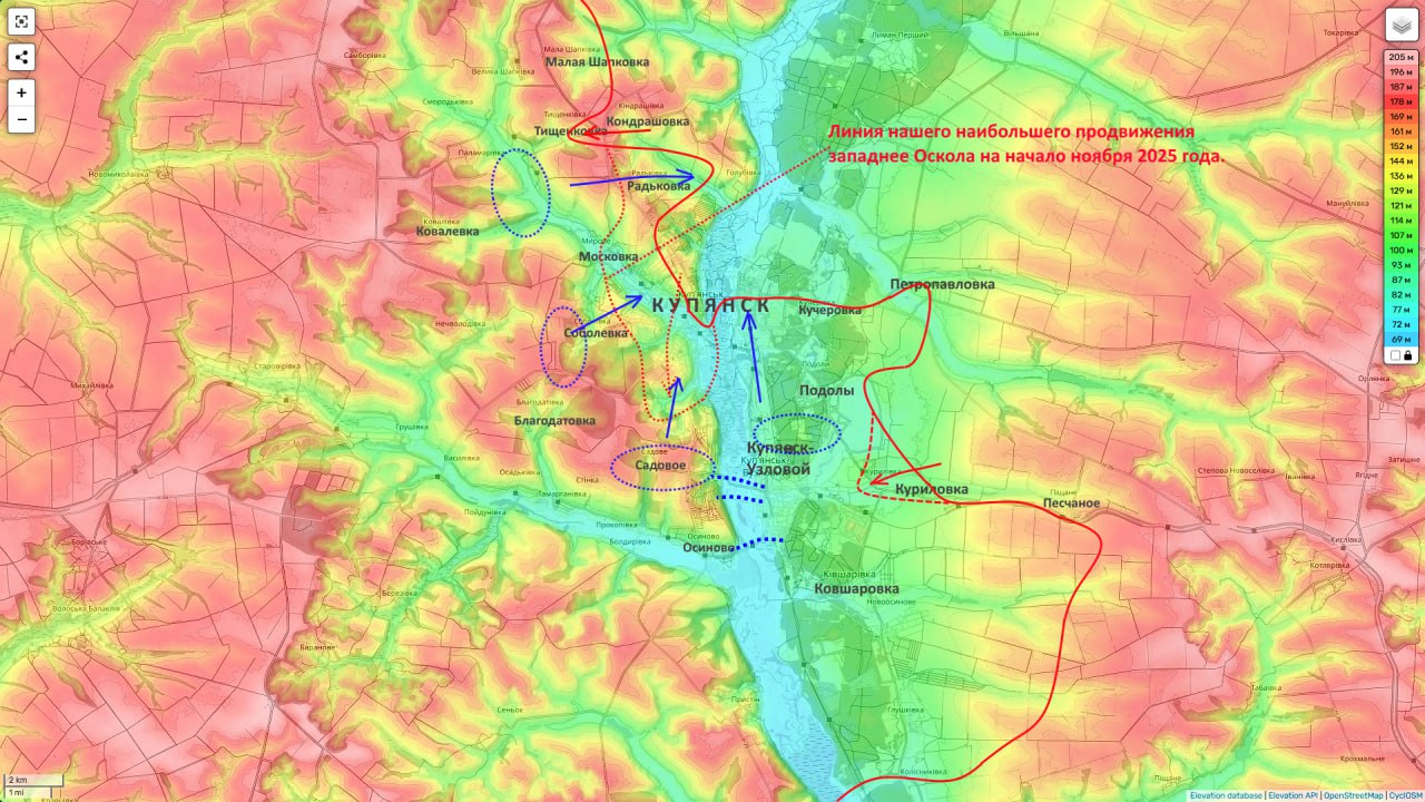 Юрий Подоляка: Купянское направление на 11.01.26: Контрнаступление ВС РФ в районе Купянска