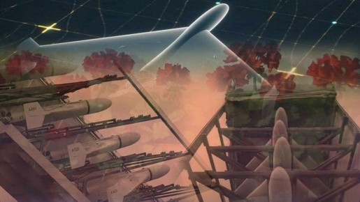 Опубликовано видео удара беспилотника по судну у побережья Одессы