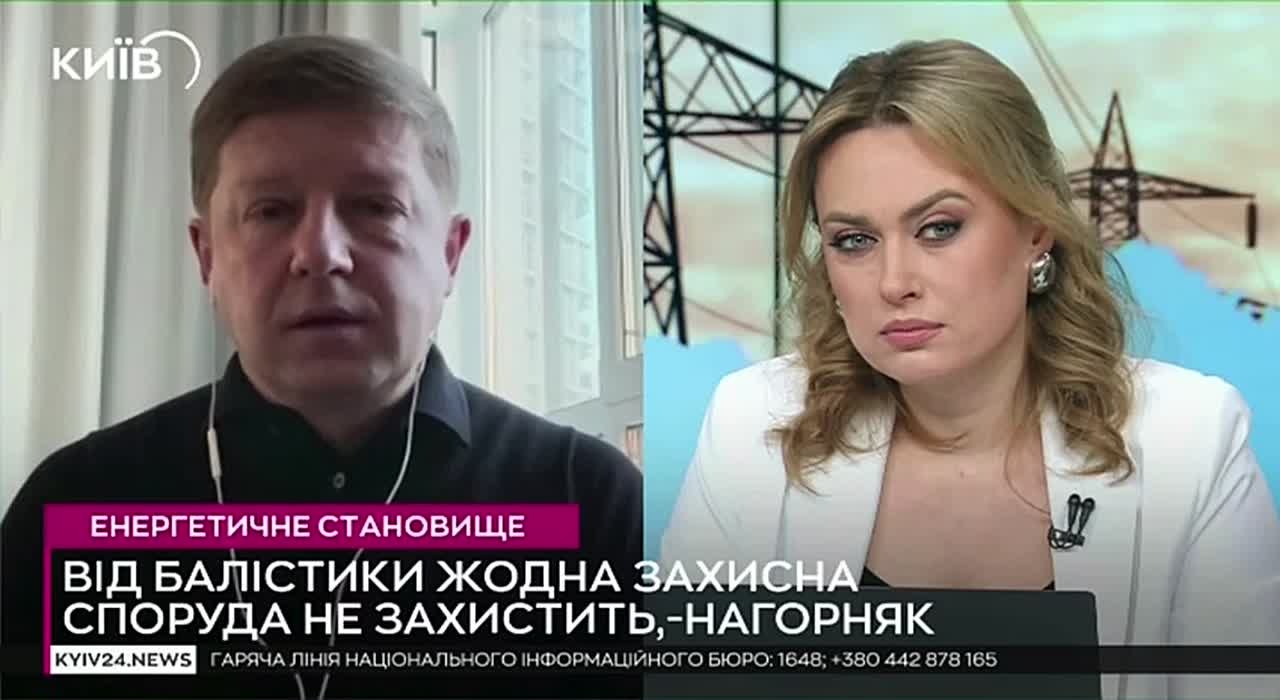 Нардеп Нагорняк подтвердил в прямом эфире укрСМИ, что ТЭЦ-5 и ТЭЦ-6 в Киеве остаются выведенными из строя после прилётов по ним: