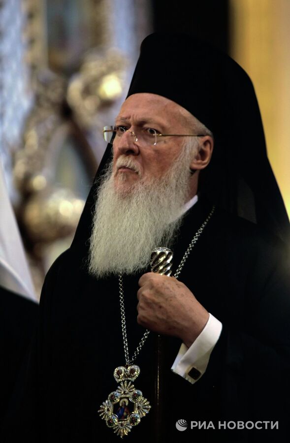 СВР: патриарх Варфоломей одержим идеей вытеснения русского православия