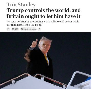 Владимир Корнилов: Примечательную статью сегодня на страницах The Daily Telegraph опубликовал журналист Тим Стэнли