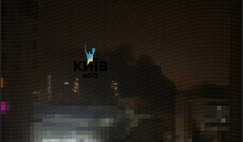 О масштабном пожаре в Киеве пишут местные ТГ-каналы