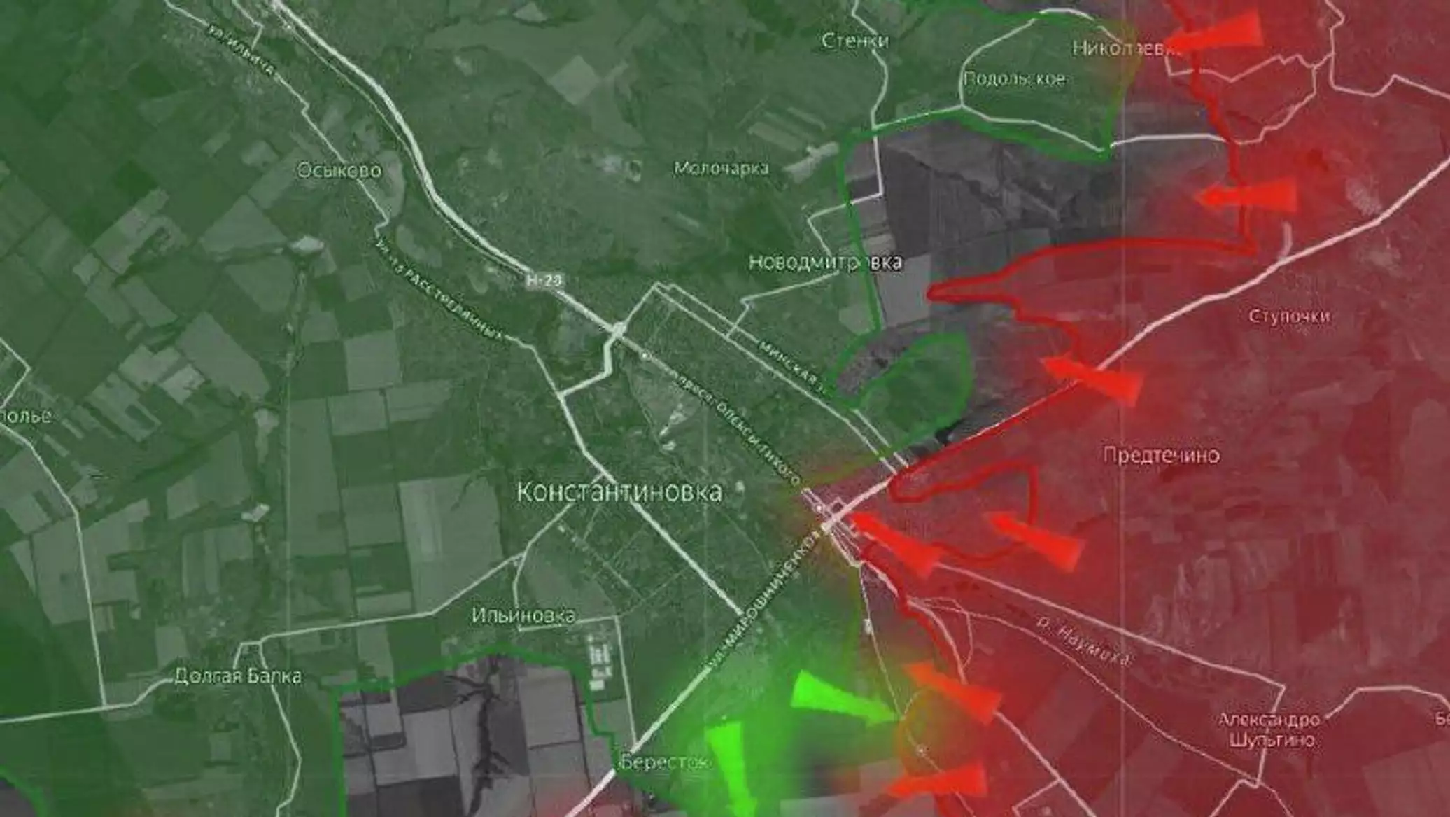 Российские войска перехватили инициативу в логистике уличных боёв в Константиновке