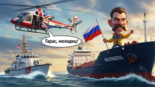 Вот это поворот! "Маринера" налетела на британский "риф". Русских жёстко подставили под удар США