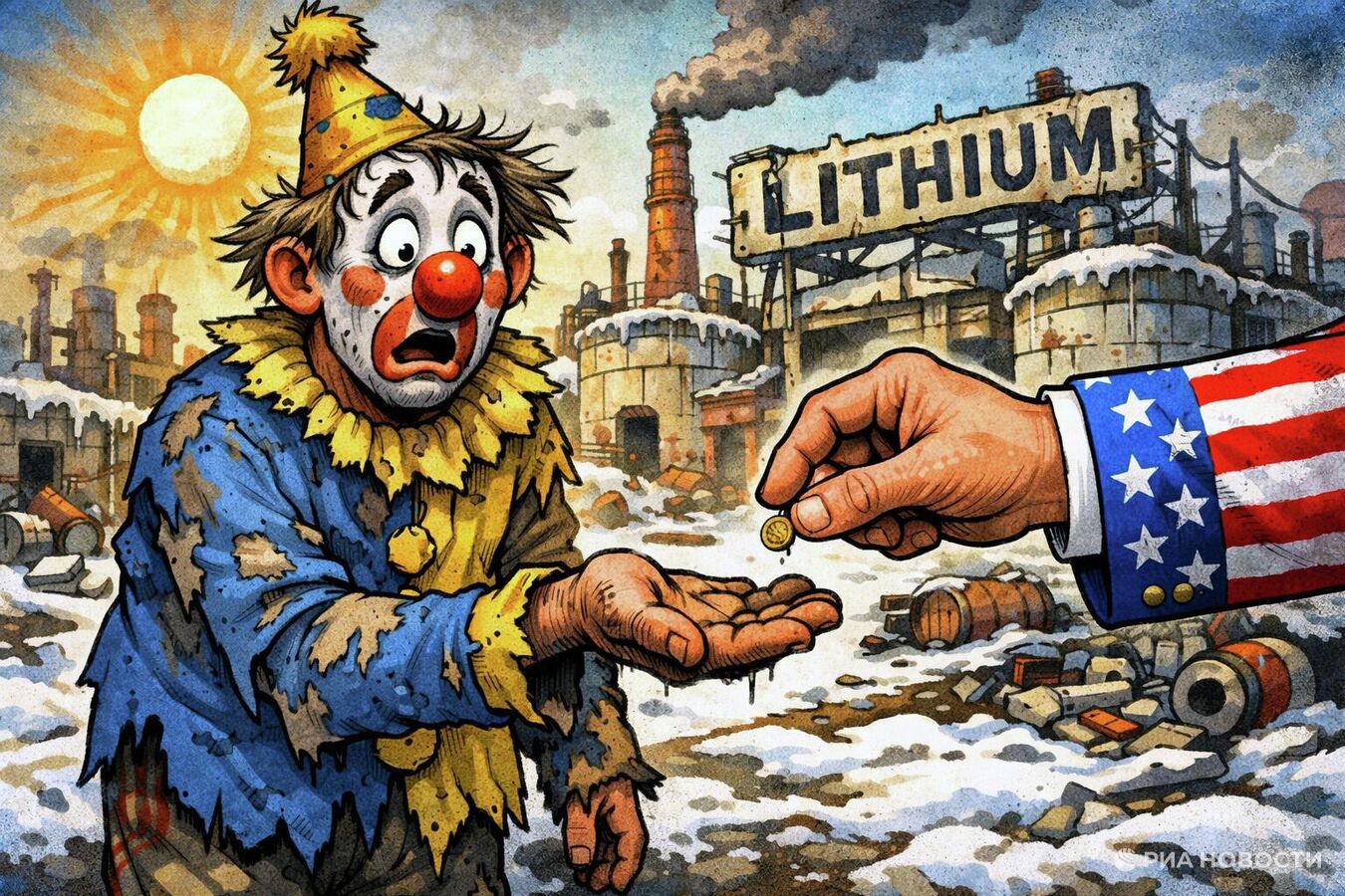 США заплатят Украине два процента стоимости ее богатств