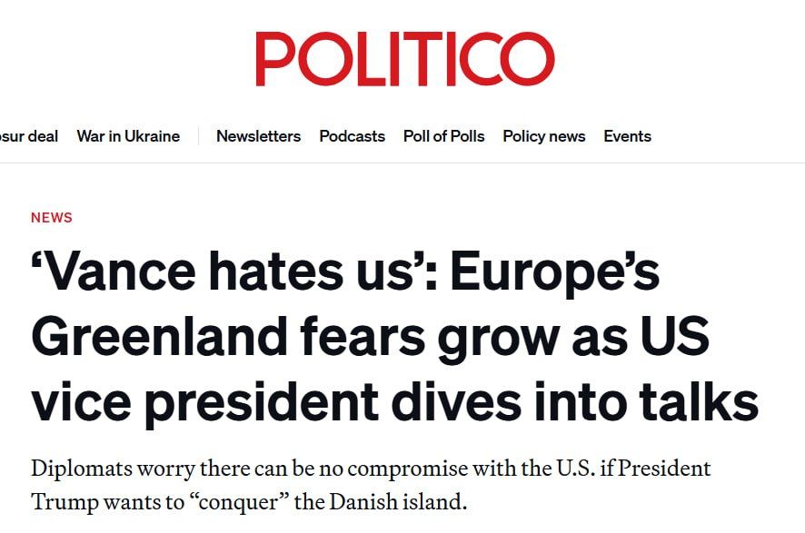 Politico: ����-��������� ��� ������ ������