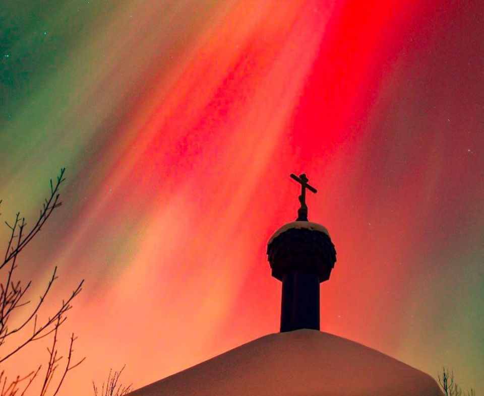 Даниил Безсонов: Этой ночью северное сияние наблюдали в Калининградской, Псковской и Ростовской областях, Краснодарском и Пермском крае, в Крыму, а также на Украине