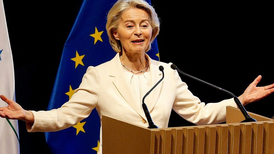 Независимость от Трампа: Урсула фон дер Ляйен произнесла жалкую речь в Давосе