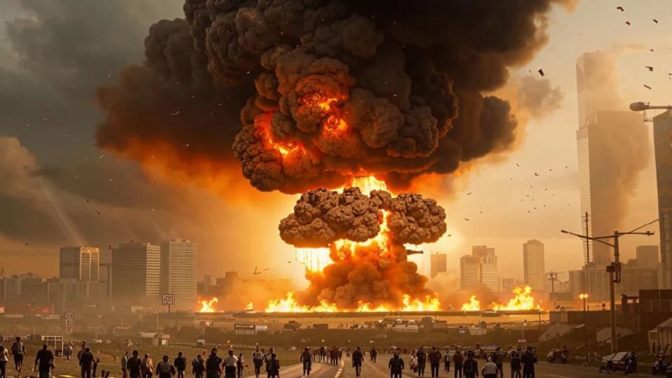 В 23:49 начался финал СВО. Кошмарный удар и "угроза Чернобыля": 1000 "Гераней", "Цирконы". В небе "Ядерная триада". Жирная цель – ОРУ АЭС