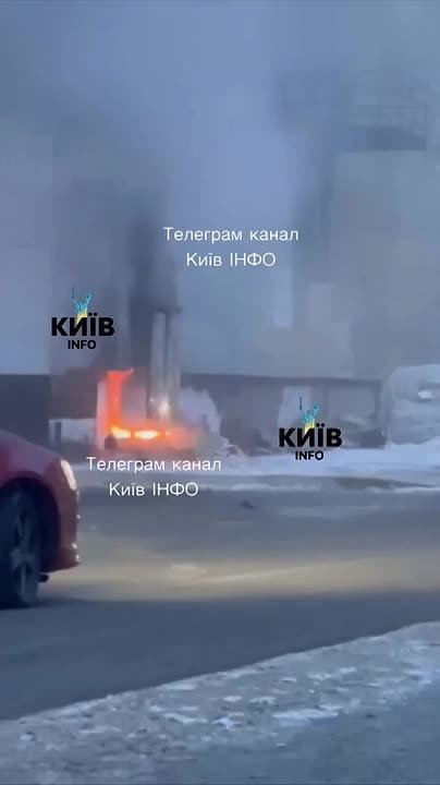 В Киеве продолжают гореть электрические трансформаторы