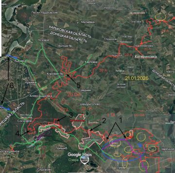Краснолиманский Фронт. Участок Гвардейцев 20 ОА: