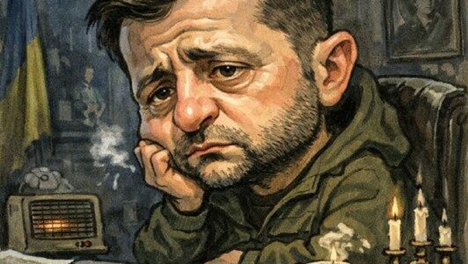 Украинские оппозиционные СМИ обвиняют Зеленского в личной ответственности за энергоколлапс