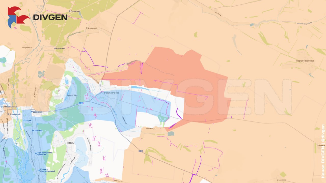 Продолжается наступление российских войск на Купянском направлении