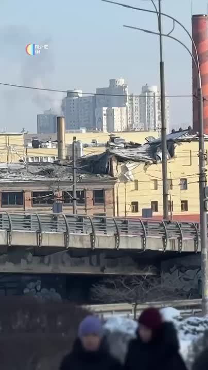 Записки ветерана: Киев. Фабрика Рошен после ночного удара