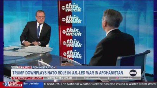 ABC News: *воспроизводит отрывок из неуважительных комментариев Трампа о войсках НАТО в Афганистане*: Вы понимаете, почему наши европейские союзники, с которыми вы ведете переговоры, оскорблены этим?