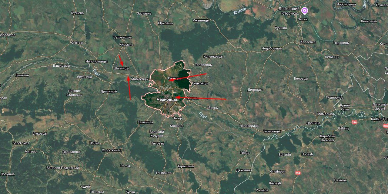 "Дневник Десантника" об ударах по Черновцам на Западной Украине: