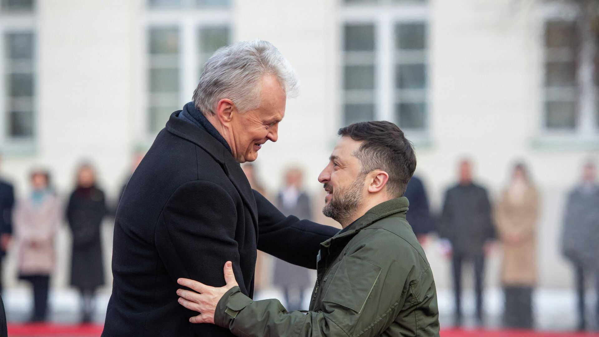 Зеленский в Литве, обстрелы и налёты. Хроника событий на 13:00 25 января