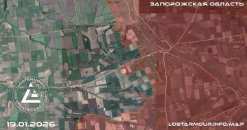 Продвижение ВС РФ на Гуляйпольском направлении в Запорожской области нанёс на карту ресурс "LostArmour"