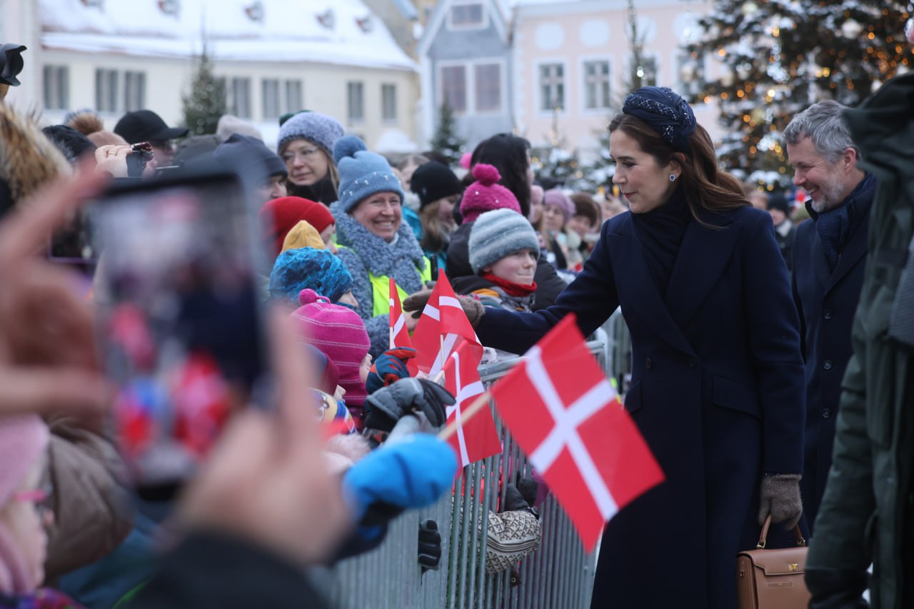 Королевская чета Дании прибыла в Эстонию за советом в борьбе с "агрессором"